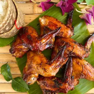 Thai Chicken Wings Recipe (Gai Yang)