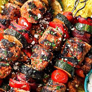 Greek Chicken Kabobs