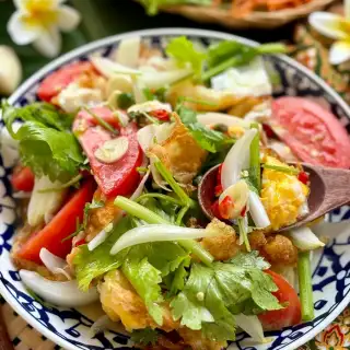 Yum Kai Dao (Thai Fried Egg Salad Recipe)