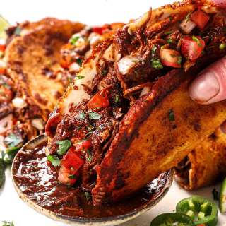 Chicken Birria Tacos