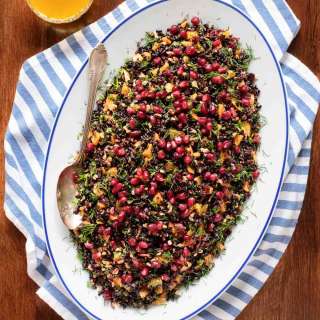 Butternut Squash Black Rice Salad