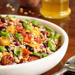 Slow Roasted Tomato Ancient Grain Salad