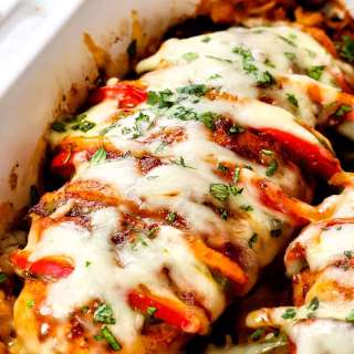 Fajita Hasselback Chicken
