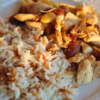 Turkish Pilav Rice With Orzo