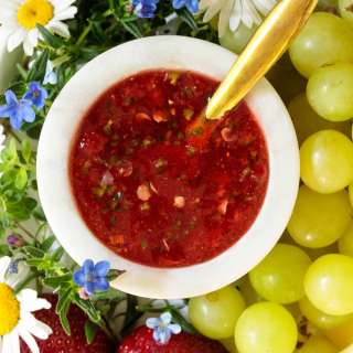 Easy Strawberry Jalapeño Jam