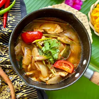 Thai Lemongrass Soup Recipe (Tom Yum)