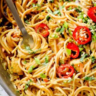 Thai Peanut Noodles Recipe
