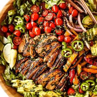 Chicken Fajita Salad