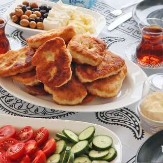 Turkish Savory Fried Doughnuts
