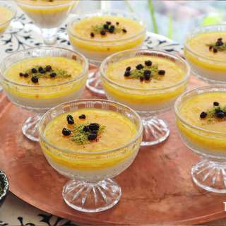 An Authentic Turkish Rice Pudding With Zerde
