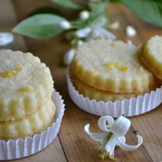 Orange Blossom Shortbread
