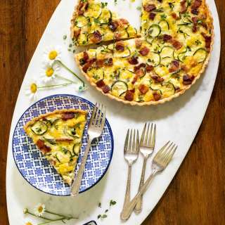 Easy Zucchini Summer Quiche