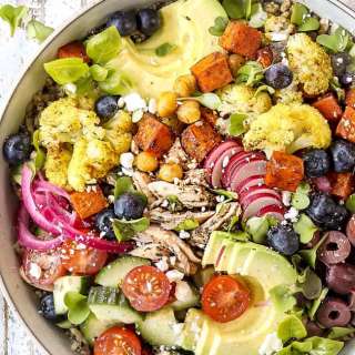 Build Your Own Mediterranean Rice Cava Bowl