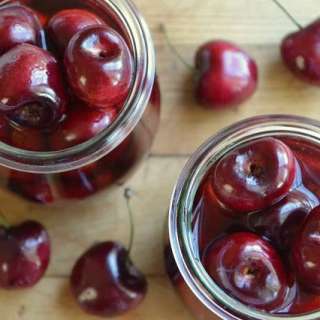 DIY Cocktail Cherries