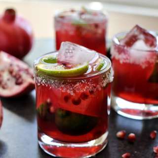 Pomegranate Margaritas