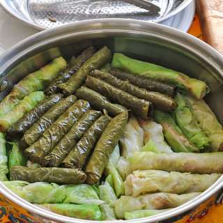Turkish Stuffed Cabbage Rolls