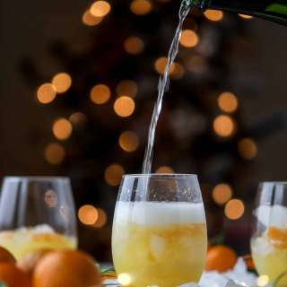Satsuma Fizz Cocktail