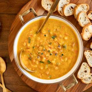 Golden Split Pea Soup