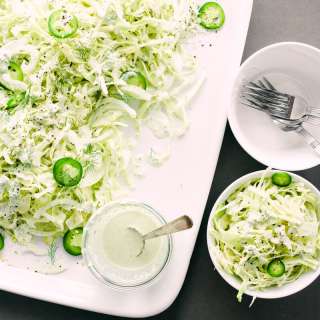 Cabbage and Fennel Slaw