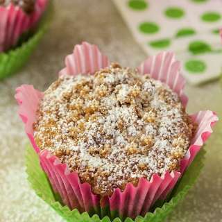 5-Star Banana Crumb Muffins w/ Fresh Pineapple & Coconut