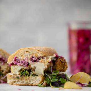 Cauliflower Schnitzel Sandwiches