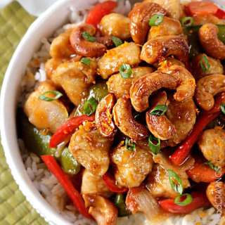 Caramelized Cashew Chicken Stir Fry