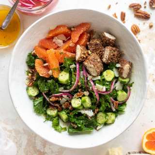 Pecan Crusted Chicken Salad