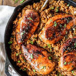 One Pot Pineapple Chicken and Rice