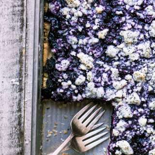Blueberry Poppy Seed Squares