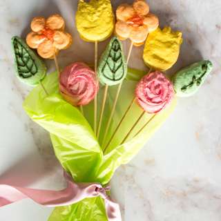 Macaron Flower Bouquet