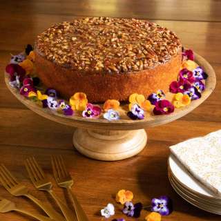 Caramel Pecan Buttermilk Cake