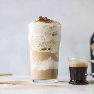 Frozen Irish Cream Cappuccinos