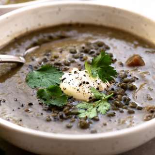 Lentil Bone Broth Soup