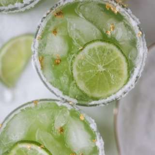 Golden Green Goddess Margaritas