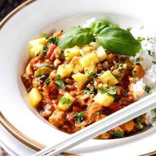 Thai Pineapple Chicken Stir Fry
