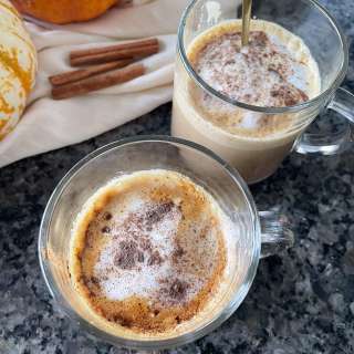 White Chocolate Pumpkin Spice Latte