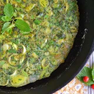 Persian Mixed Herb Frittata (Kuku Sabzi)