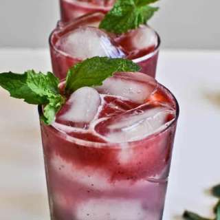 Triple Berry Mojitos
