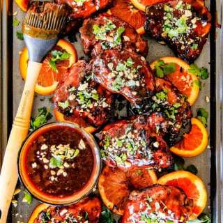 Thai Orange Peanut Chicken (Grilled or Baked)