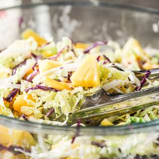 Coconut Pineapple Coleslaw