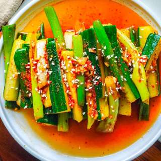 Cucumber Kimchi (Oi Kimchi)