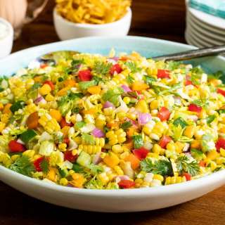 Chopped Mexican Street Corn Salad