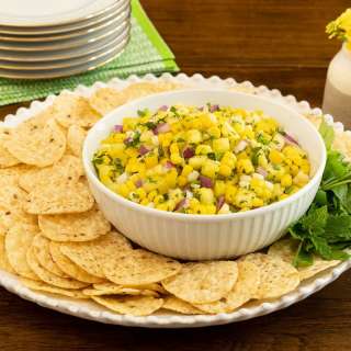 Asian Pineapple Fresh Corn Salsa