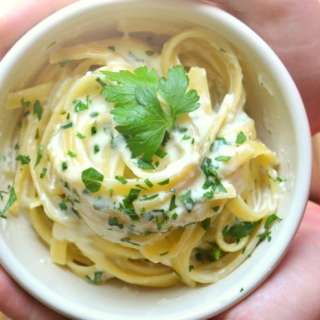 Lemon Fettucine Alfredo