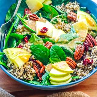 Fall Spinach Salad
