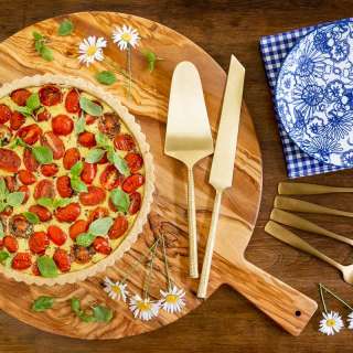 French Tomato Basil Ricotta Tart