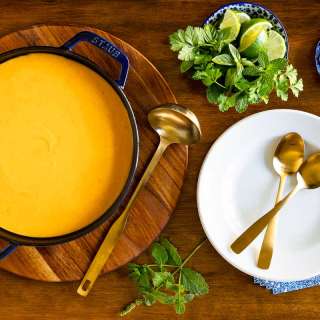 Roasted Coconut Butternut Squash Soup