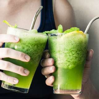 Frozen Mint Lemonade (Lemonana)