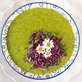 Thai Broccoli Spinach Soup