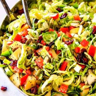 Shaved Brussel Sprouts Salad
